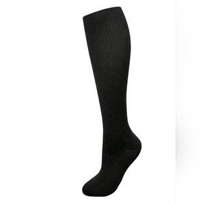 Prestige Medical 12" Standard Compression Socks Black